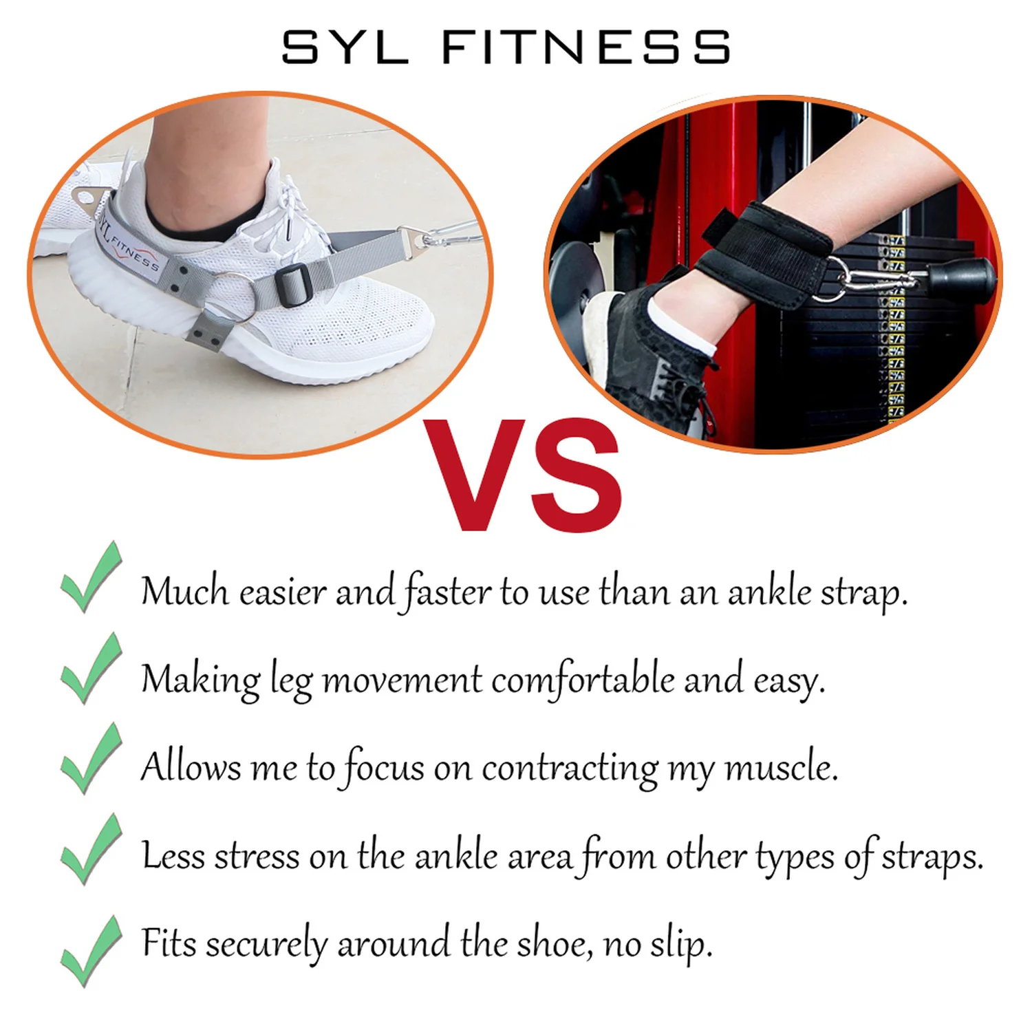Fitness Glute Leg Buttocks Workout Kickback Strap Portable Non-slip Shoe Cover Hip Training Device Home Gym Women Men Equipment 4