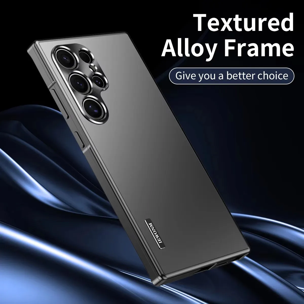 Ultra-Slim 2-in-1 Magnetic Metal Alloy Protective Phone Case