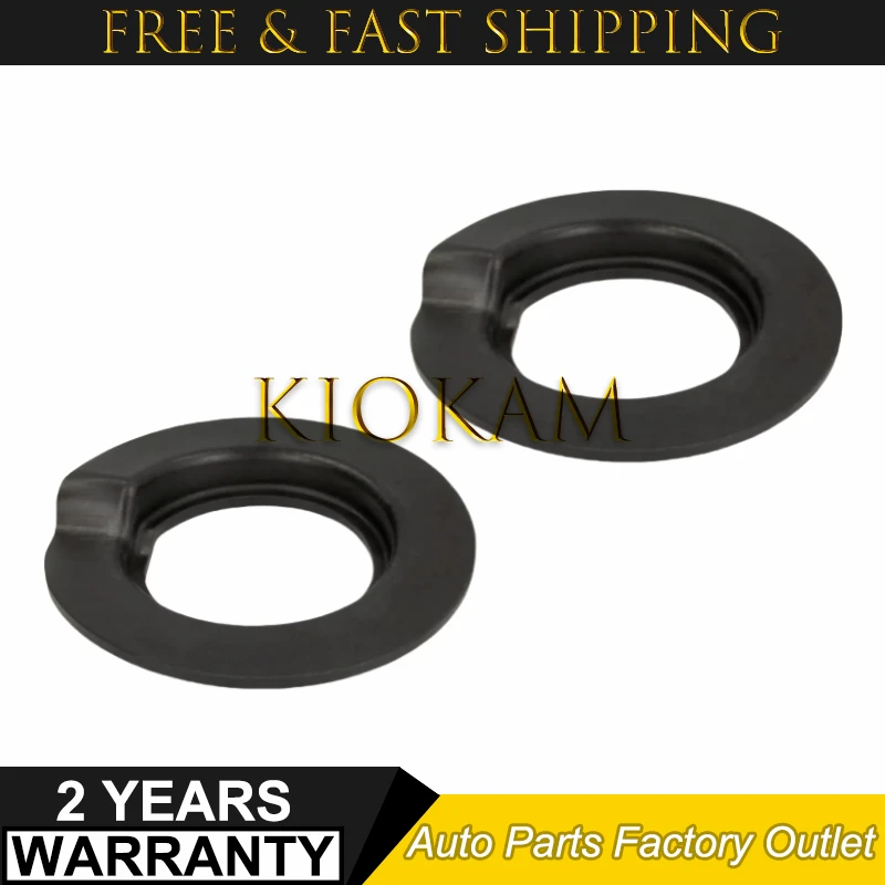 2PCS Rear Suspension Spring Lower Pad Rubber MR418047 for Mitsubishi Montero Pajero 3 4 MK3 MK4 V60 V80 V73 V77 V78 V93 V97 V98