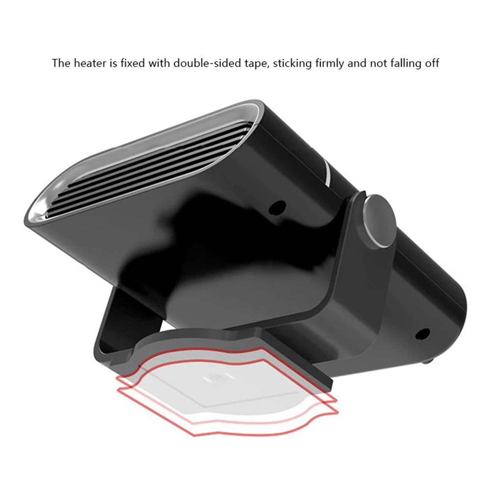 12 V/24V Portable Electric Car Fast Window Windshield Deing Defrost Fan Heating Dashboard Seat Heater_voghion.com