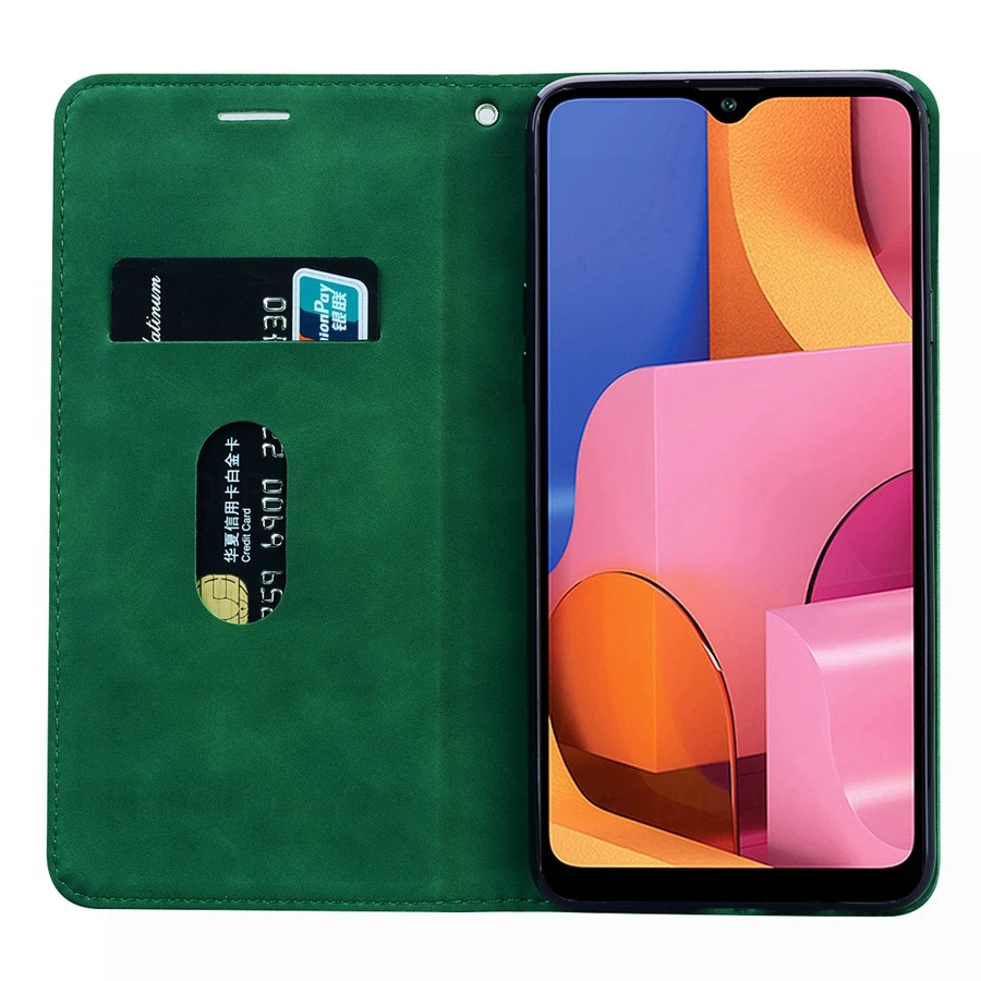 Luxurious Leather Flip Wallet Case - Premium Book Cover Design