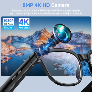 AI Smart Glasses with 1080P Camera 2