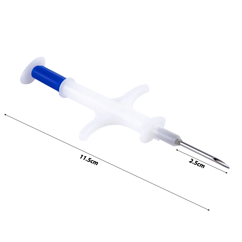 Animal Syringe ID Implant Pet Chip ISO FDX-B Cat Dog Microchip 1.4x8mm ID implant pet chip needle