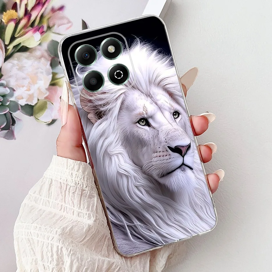 Colorful Flowers Painted Soft Silicone Case