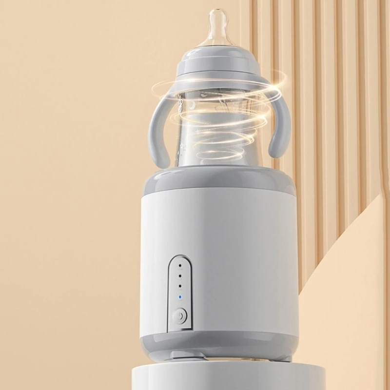 Automatic Baby Milk Bottle Shaker 360 Degree Even Mixing Portable Designs Infant Formula Mixer Baby Bottle Mixer Device