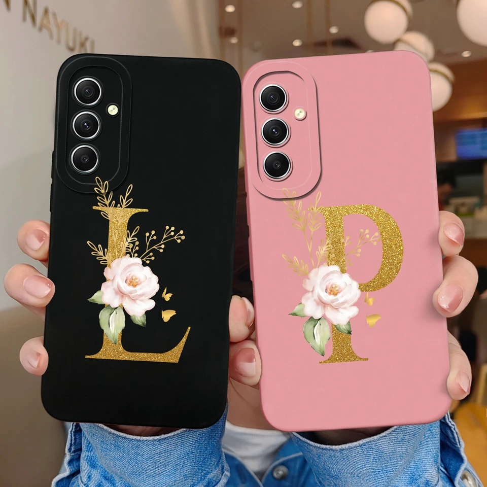 Per Samsung Galaxy A32 A33 A34 Custodia Per Telefono Lettera Antivegetativa In Silicone Protettiva Anti-Caduta Per Samsung A 32 A 33 A 34 Cover Poster
