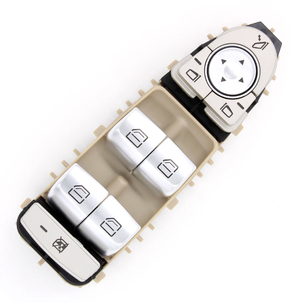 

Window Lifter Switch For MERCEDES BENZ EQC N293 / GLC X253/Coupe C253 / C-CLASS W205/Coupe C205/T-Model S205 2059056811 BEIGE