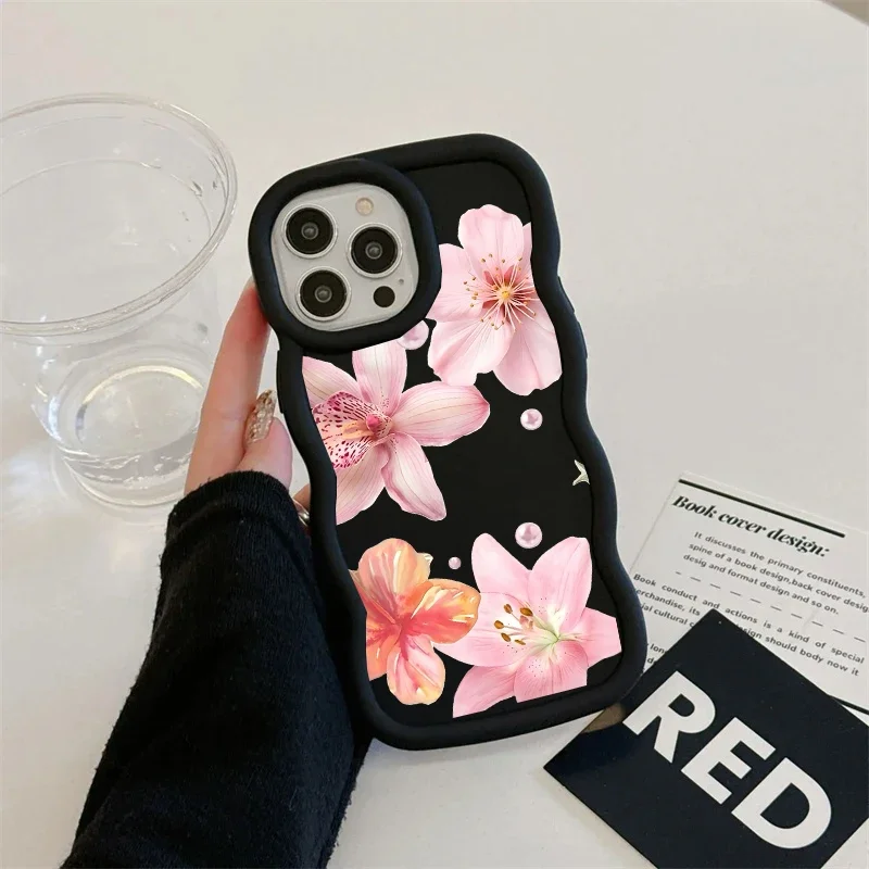 Floral Design Protective Phone Case