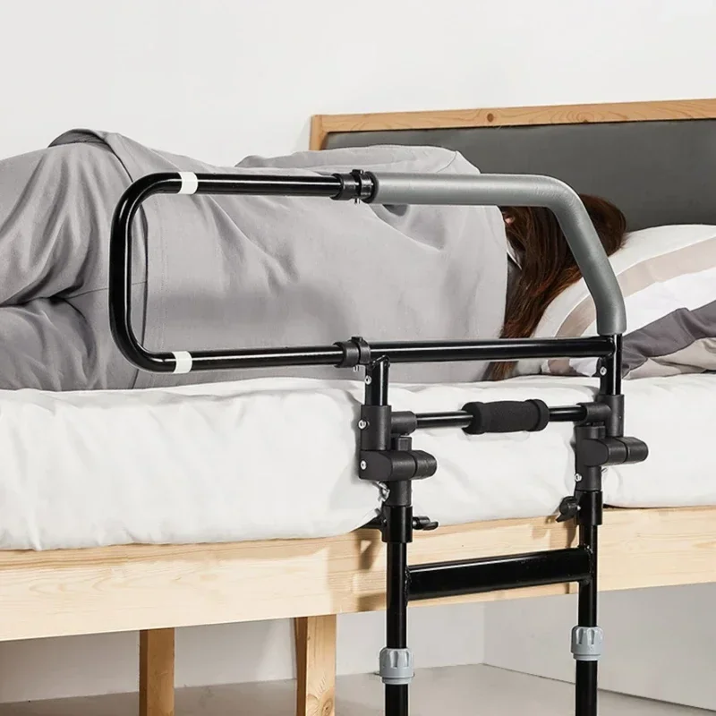 Bedside Handrails Elderly Wake Up Aid Disabled Patients Guardrails Home Bed Railing Support Secure Assistance Safety Bed bedside handrails
