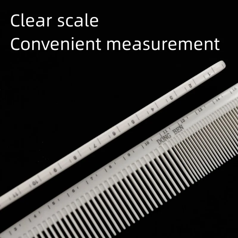 1Pc Hairdressing Comb Hair Cutting Comb Natural Resin Double Sided Scale Barber Shop Hair Salon Professional Styling Tool Y0416 3
