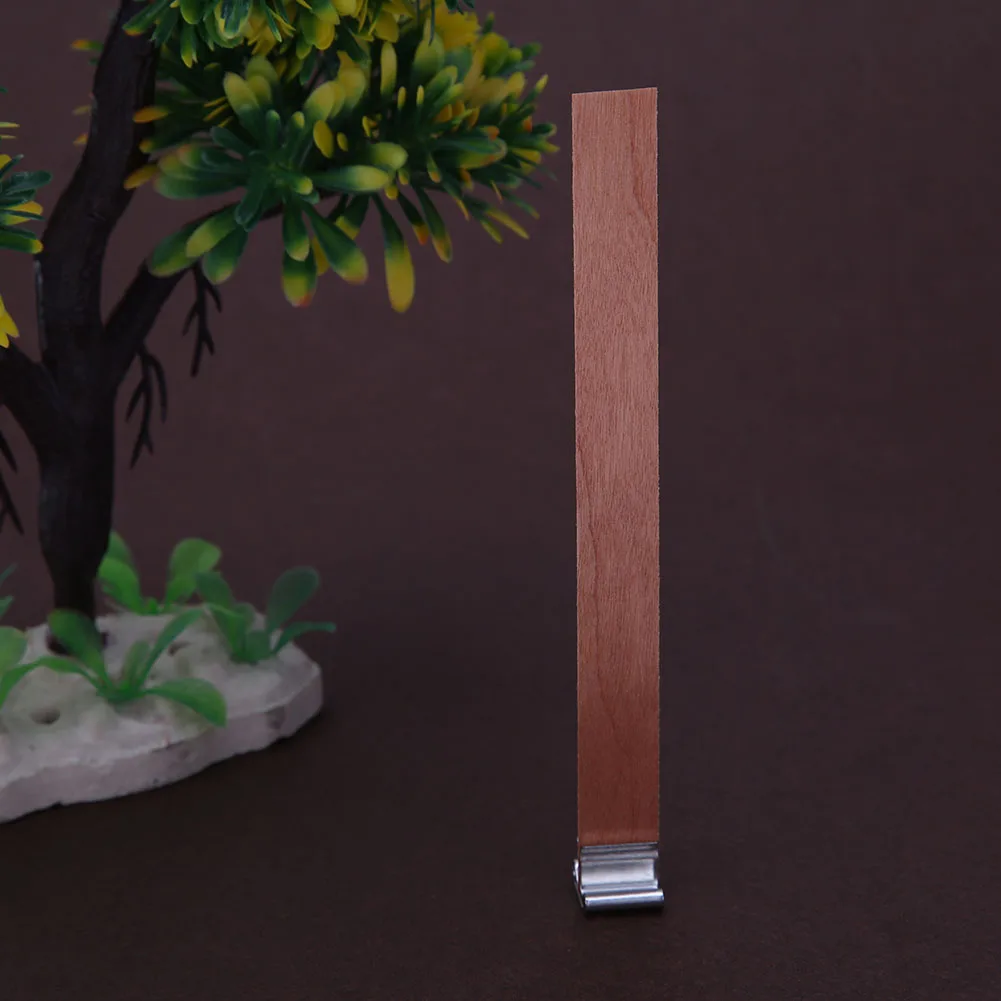 Wood Candle Wicks Base Clip Iron Candle Making DIY Materials Holder Stand 100/50pcs/lot candle holders wooden candle wick set
