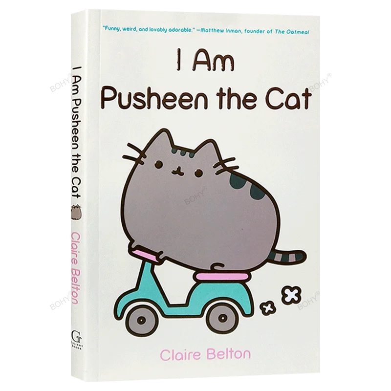 

Я Pusheen, кошка, Оригинальная английская книга с картинками для детей