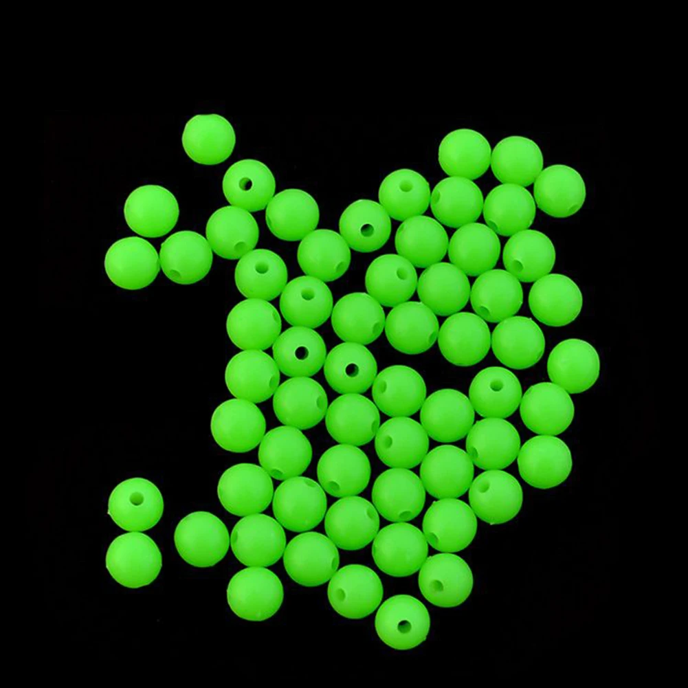 

Brand New Fish Beads Soft Fish Beans 150pcs Accessories Anti-Collision Luminous Terminal Tackle For Sea Fishing