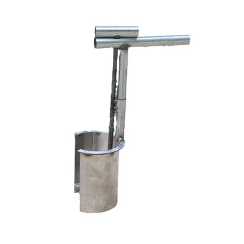 Strumento per piantare piantine Albero da frutto Trapiantatrice per piantine Strumento per l'inserimento del tappeto erboso Trapiantatrice per semi portatile Scavo del terreno Piantare anche