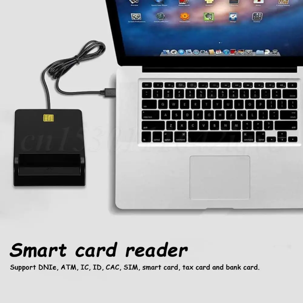 USB SIM 스마트 카드 리더, 은행 카드 IC/ID EMV SD TF MMC 카드 리더, USB-CCID CAC 카드 리더 어댑터, Win 7 8 10 LinuxOS용