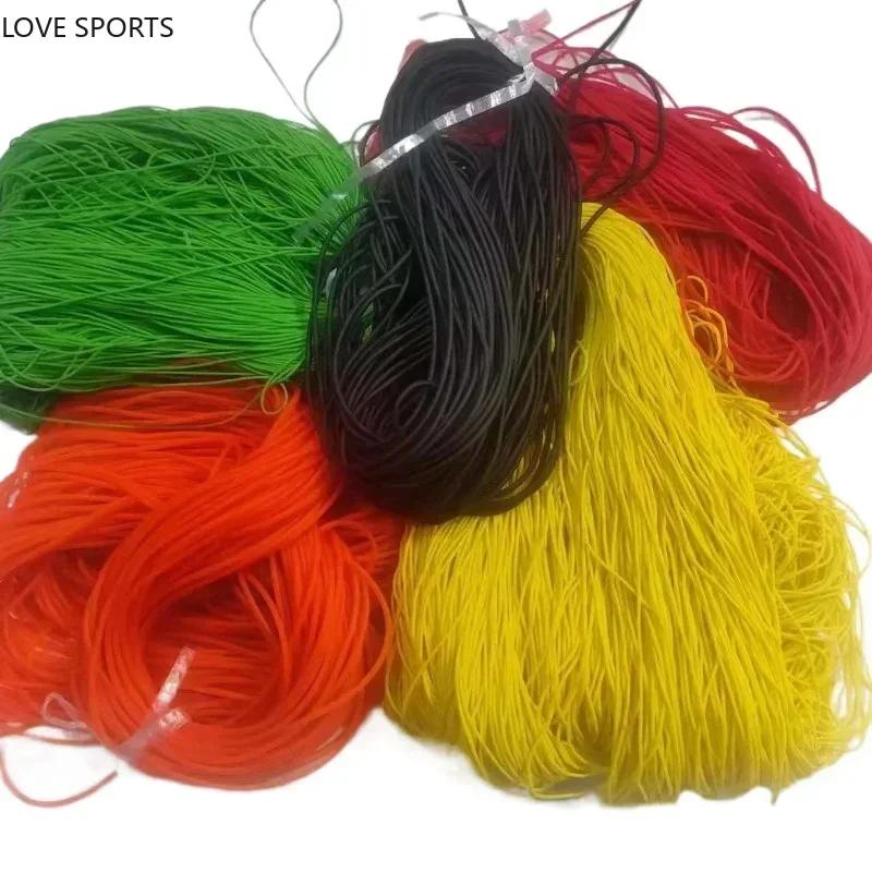 5 Meters Green Rubber Solid Elastic Rubber Line Fishing Traditional Level Round Elastic Rope Tied Line Fish Diameter 1.2MM