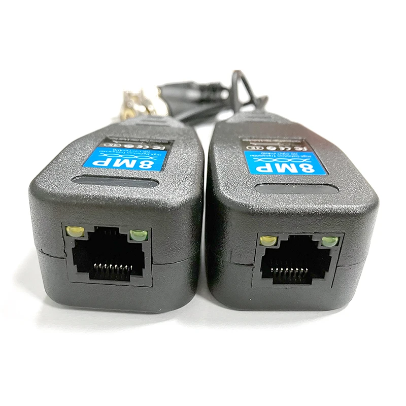 8MP BNC TO RJ45 Video Balun Coaxial BNC Transceiver To CAT5e/6 CCTV HD Twisted Pair For 4K Analog AHD CVI TVI Camera 3