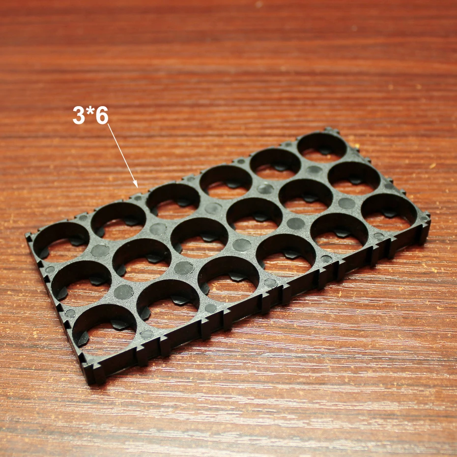 10pcs/lot 18650 power lithium battery bracket Electric vehicle battery fixed combination connection bracket