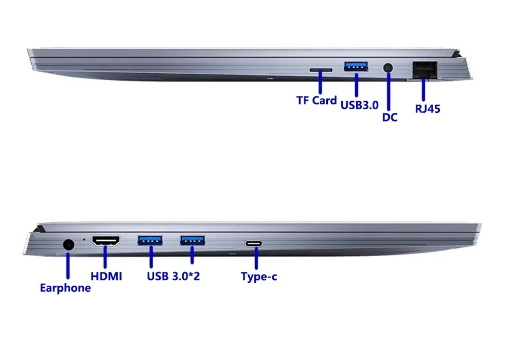 2023 Gaming Laptops I9 Notebooks Gamer Computer PC Windows 11 15.6 inch Intel I9-8950HK 64GB RAM Dual M.2 SSD DDR4 Ethernet Port 5