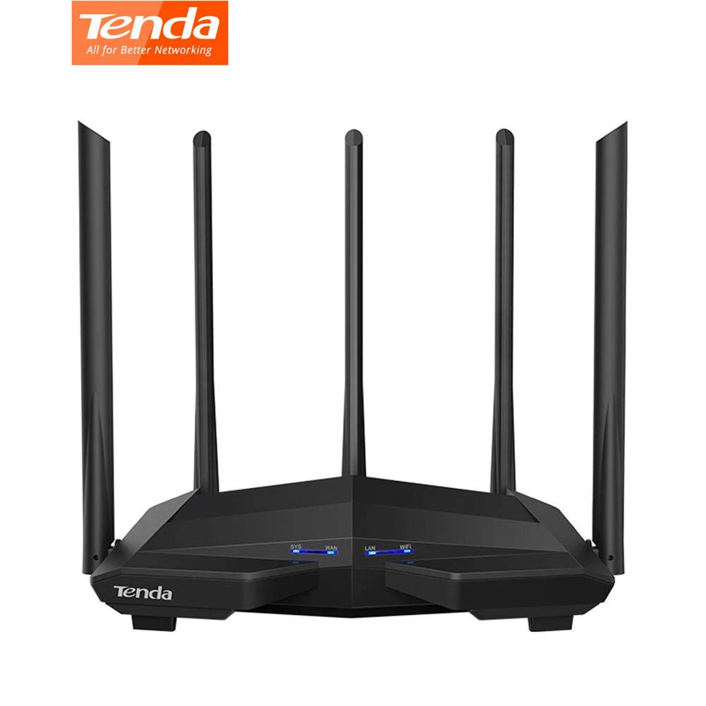 Tenda AC11 AC1200 bezprzewodowy Router Wi-Fi z 2.4G/5G antena o dalekim zasięgu bezprzewodowy dostęp do internetu wzmacniacz dwuzakresowy kontrola aplikacji 1 Tenda AC11 AC1200 bezprzewodowy Router Wi-Fi z 2.4G/5G antena o dalekim zasięgu bezprzewodowy dostęp do internetu wzmacniacz dwuzakresowy kontrola aplikacji 1