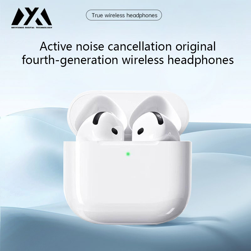 New Air 4 wireless headphones - In-ear type, with extremely long battery life, high sound quality, suitable for sports and gamin