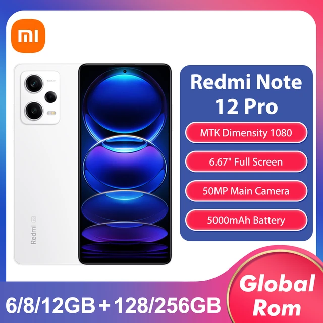 Smartphone Xiaomi Redmi Note 12 5G 6.6 Polegadas Octa Core 256GB