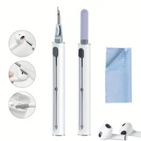 7in1 Multi-Function Cleaning Pen Soft Brush Flocking Sponge with Cloth, Airpod Cleaner Kit,for Airpods Pro 1 2 3, Mobile Phone 2