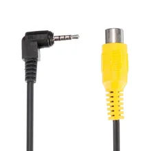 AV 인 비디오 케이블 어댑터, 2.5mm AV 잭 수 플러그, RCA 암 어댑터 케이블, GPS 및 후면 카메라용