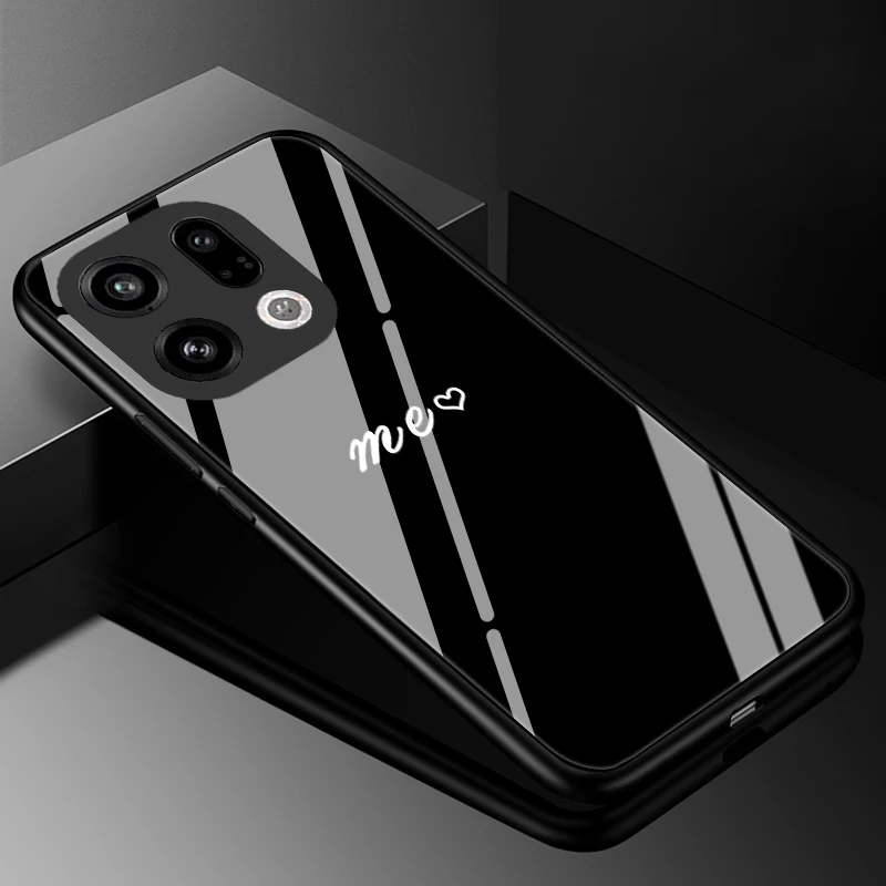 Premium Tempered Glass Hard Back Bumper Case Cover