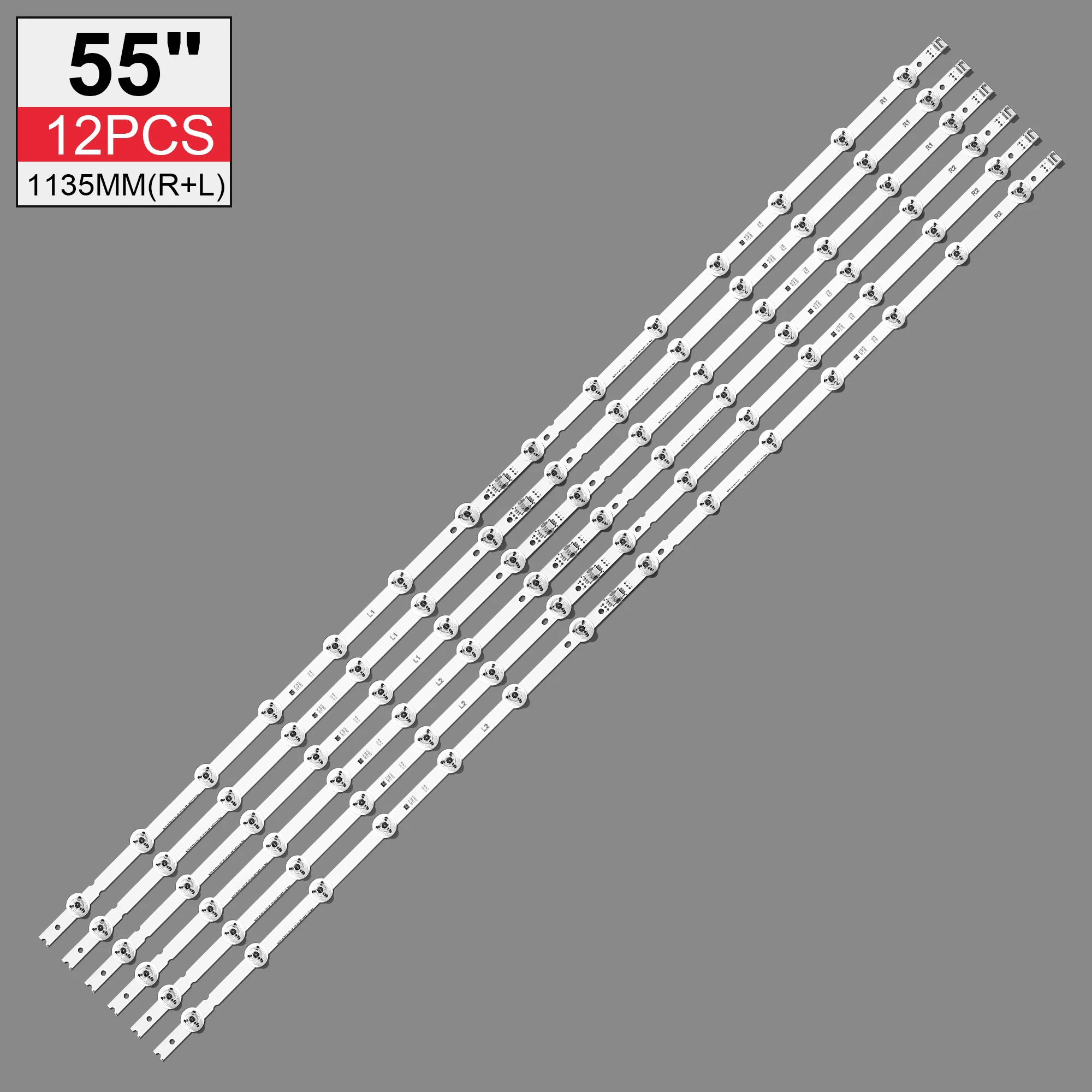 12 PCS LED Ʈ Ʈ LIG 55 ġ TV 55GB7800-CC 55 &V14  DRT Rev0.0 R1 L1 R2 L2 6916L-1803A/1804A/1805A/ 1806A