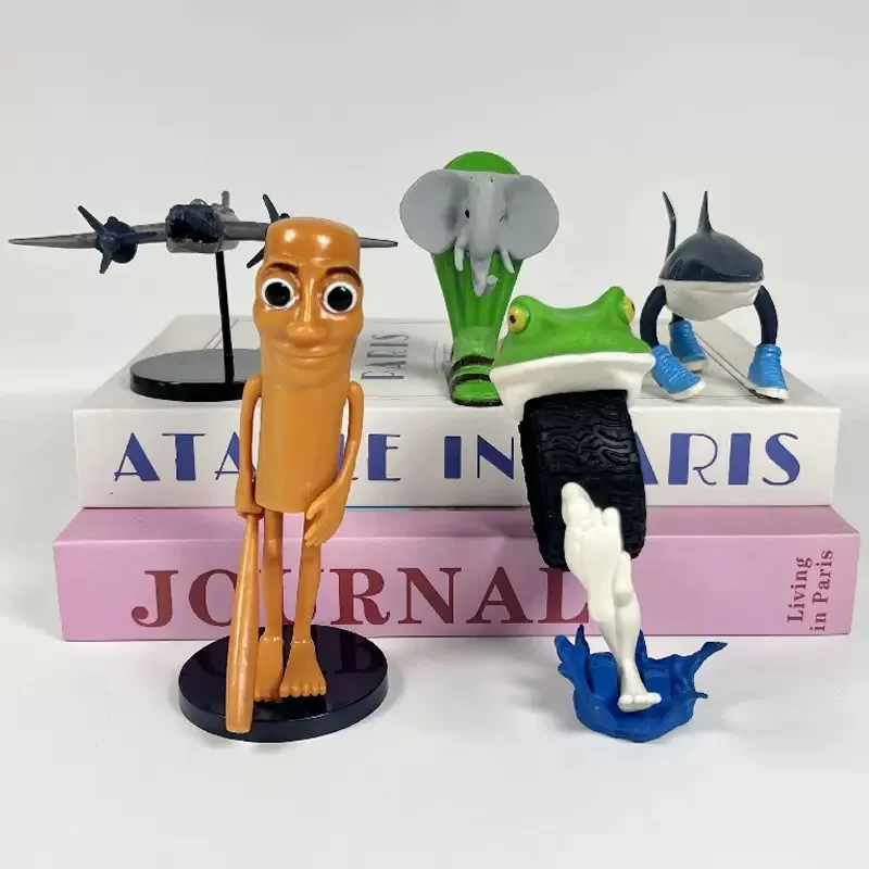 Italian Brainrot Figures Set - 24 stuks Tung Tung Tung Sahur-figuren & Tralalero Tralala Toys, creatieve Italiaanse Brainrot-dieren als bureauversiering voor fans, collectie decoratie (Klassiek