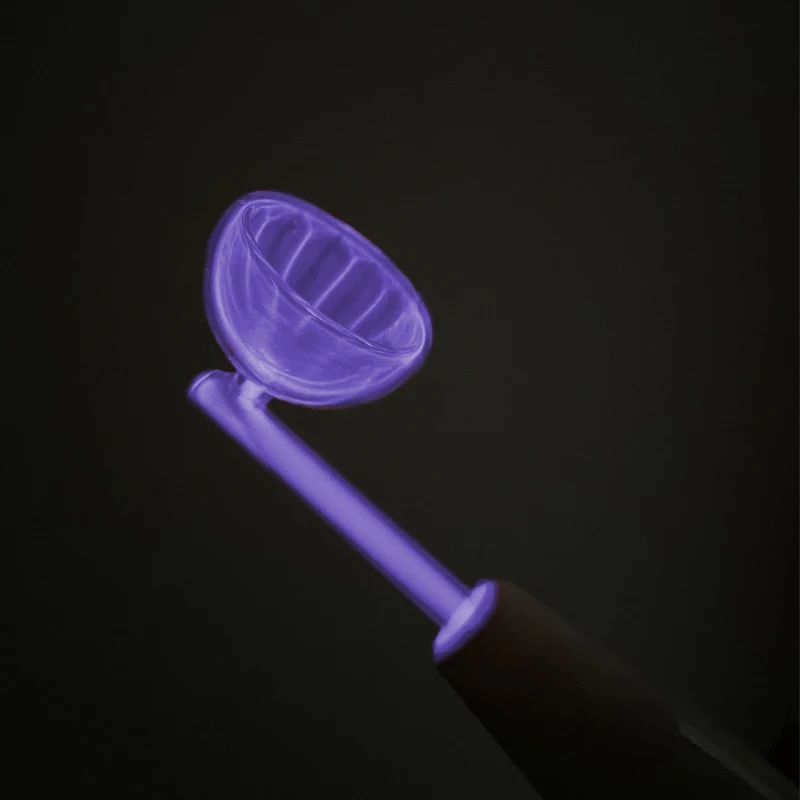 High Frequency Facial Machine Electrotherapy Wand Glass Neon + Argon Wands Inflammation Acne Skin Spa 1PCS facial beauty instrument