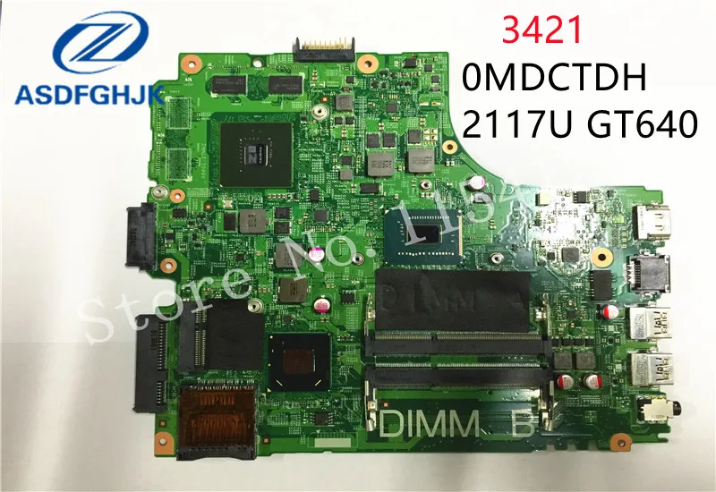 CN 0DCTDH 0dctdh dctdh para dell para a série inspiron 3421 placa mãe ...