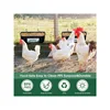 【New style】2 Pack Chicken Duck Feeder, Poultry Feeders And Waterers, Hanging Goat Feeder, Livestock Feeding Container, Feed Tro