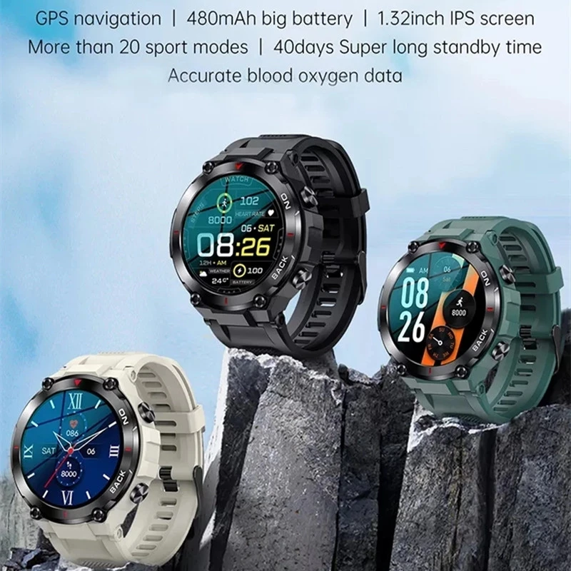 2023 GPS Ʈ ġ  AMOLED ÷ ũ ǰ ͸  ͸   ð  Smartwatch 