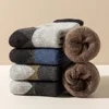 NEW Wool Socks Thickened Warm Moisture Wicking Hiking Socks Men Women Thermal Breathable Durable Cycling Socks 4