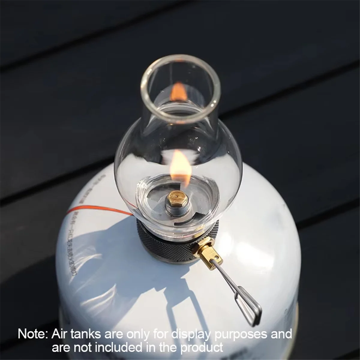 BAAU Compact Gas Lamp for Outdoor Camping, Fishing & Picnic-Portable Gas Lamp,Outdoor Use for Camping Fishing Picnic