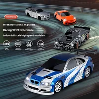 Mini Car Toys 4WD 1/43 RC Speed Car RTR 2.4G Radio Control Racing Drifting Car Standard or with gyroscope version for kids gift 1