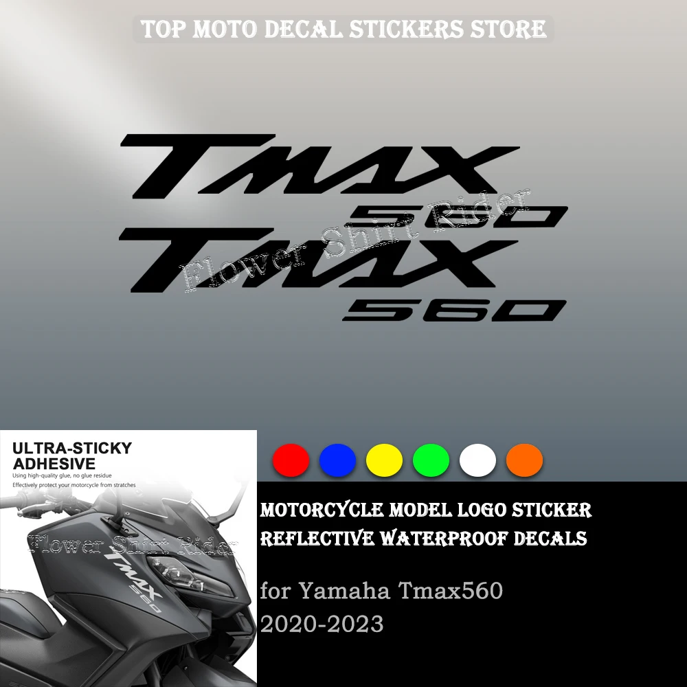 Motorcycle Front Stickers Waterproof Decal For Yamaha T-max Tech Max Tmax560 Tmax 560 2020-2023 2021 2022