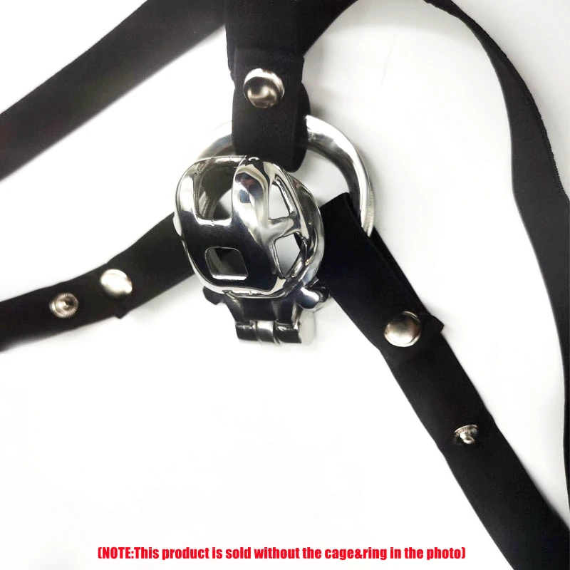 TWMUNJO Three-Way Bondage Belts for Male Chastity Cage,Male Chastity Device  Auxiliary Belt Accessories, Adjustable Rope Penis Rings Sex Toys for Men