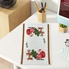 1PC 45*32CM Christmas Towel Soft Cotton Towels Merry Christmas Santa Claus Hand Towels Festive Atmosphere Bathroom Gifts 5