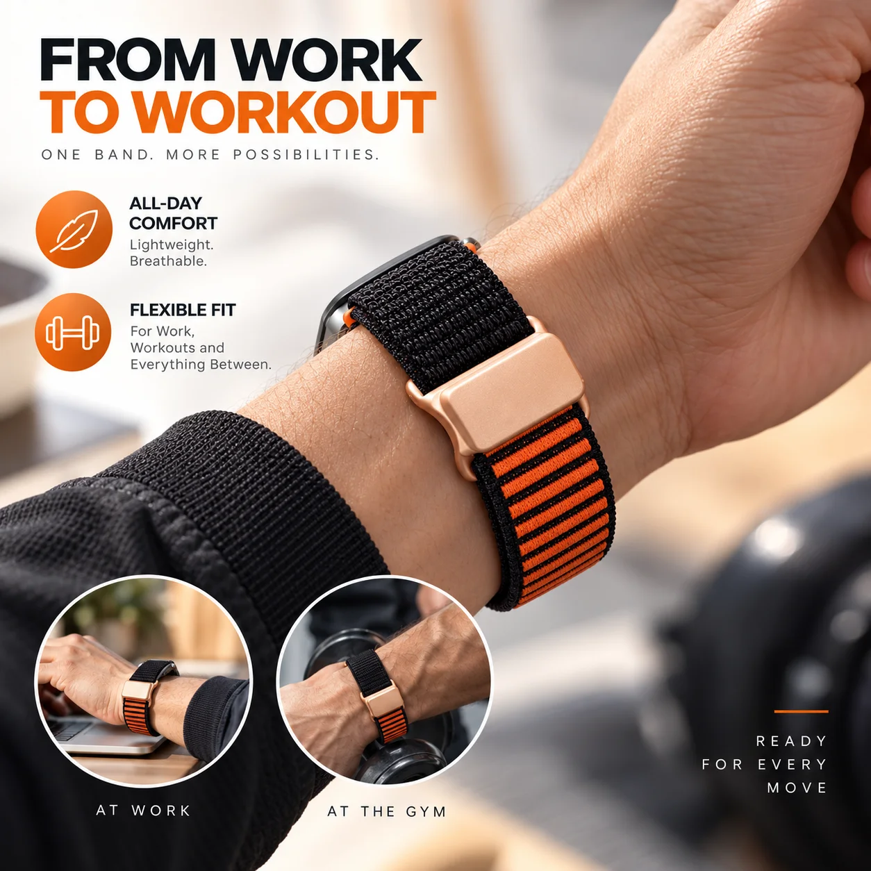 Magnetic Sport Bracelet Strap