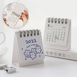 Mini calendrier de l'avent de bureau, 1 pièce, 2022, Kawaii, accessoires de bureau, Agenda, organisateur pour la maison, le bureau et les fournitures scolaires 