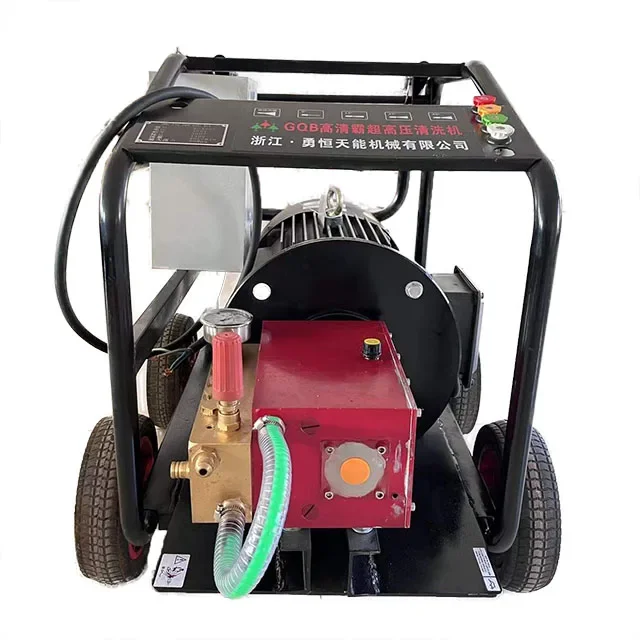 450 Bar Large Flow High Pressure Washer High Pressure Cleaning Machine With Electric 4