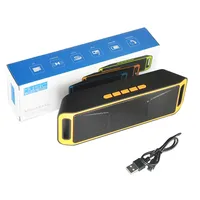 Portable Bluetooth Speaker Wireless Mini Speaker Subwoofer Speaker Smart Speaker TF USB Built-in Mic Dual Bass - Image 6