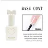 Eleanos 15ML Base No Wipe Top Coat UV Gel Colorful Gel Nail Polish Semi Permanent Soak Off UV LED Nail Art Manicure Nail Varnish 2