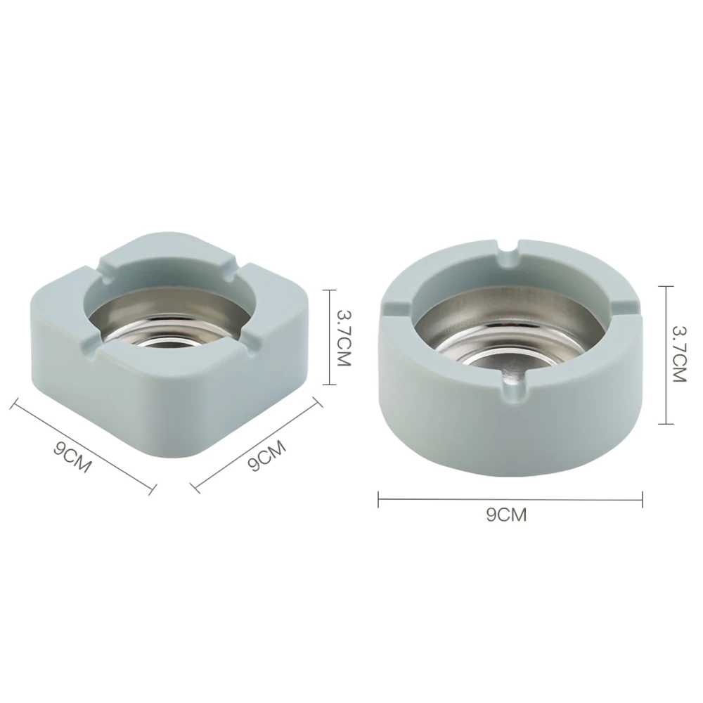 Creative Ashtray Plastic Simple Fashion Nordic Style Portable Environmental Friendly KTV Hotel Ashtray 2