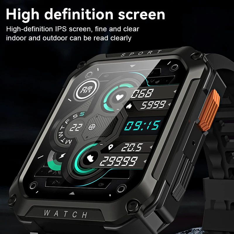 Lige-bluetooth Call Smart Ver para Homens Monitor de Saúde Assistente de Voz ai Pulseira Esportiva à Prova Dágua Smartver para Xiaomi 2023 - Image 4
