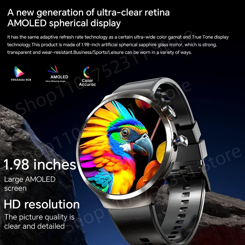 New Android Dual System Smartwatch 4G Wifi GPS Smart Watch