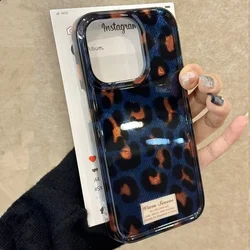 Gradient Green Leopard Print Shockproof Silicone Phone Case - iPhone 12 Pro (T7671)